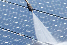 Solar Panel Cleaning Wendover